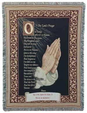 "The Lord’s Prayer. Our Father who art in heaven,hallowed be thy name.Thy kingdom come.Thy will be done on earth as it is in heaven.Give us this day our daily bread,and forgive us our trespasses,as we forgive those who trespass against us,and lead us not into temptation,but deliver us from evil.For thine is the kingdom and the power, and the glory,forever and ever.Amen."