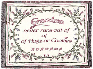 "Grandma never runs out of cookies or hugs"